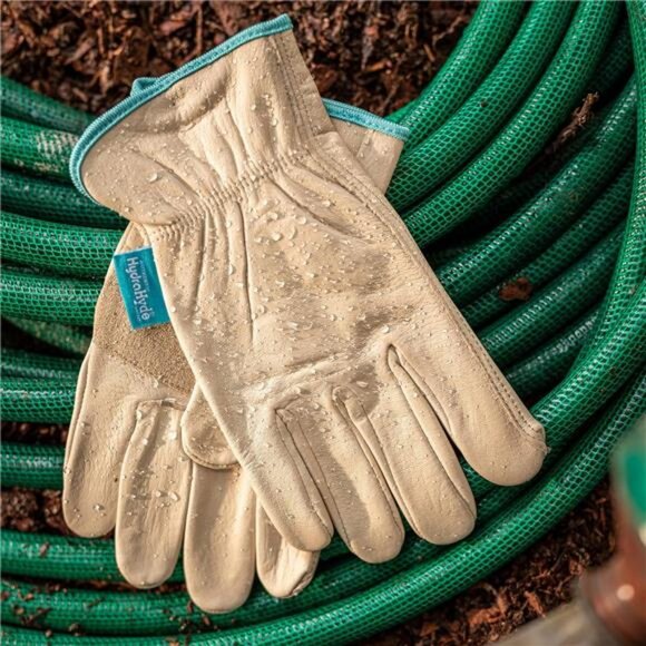 Wells Lamont Women's Water-Resistant Leather Work Gloves | Puncture Resistant - Picture 6 of 7